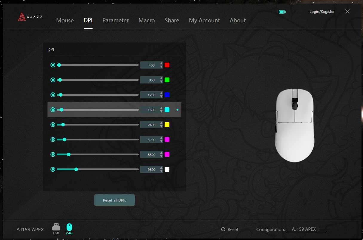 Ajazz AJ159 Ajazz AJ159 Apex — Recenzja porządnej myszy z Aliexpress