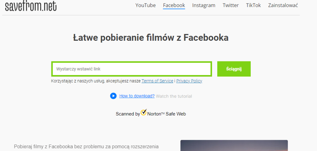 Jak pobrać film z Facebooka? zlozone