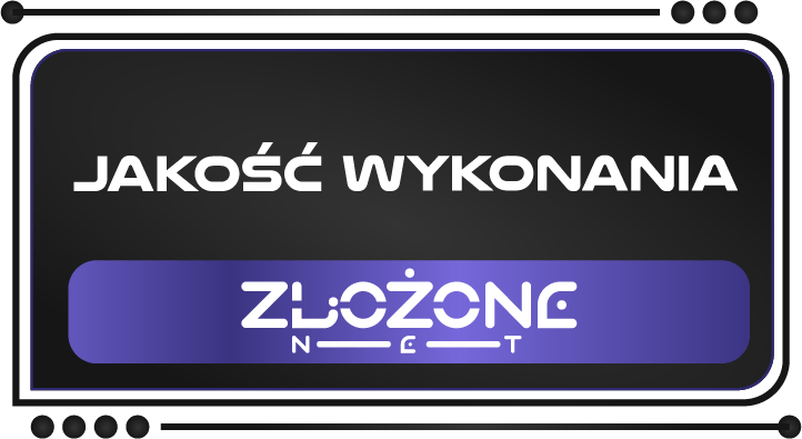 jakość wykonania zlozone.net