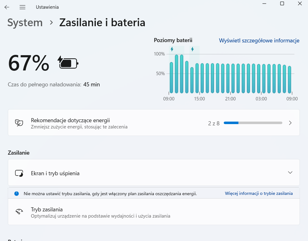 Jak wydłużyć czas pracy baterii w laptopie zlozone