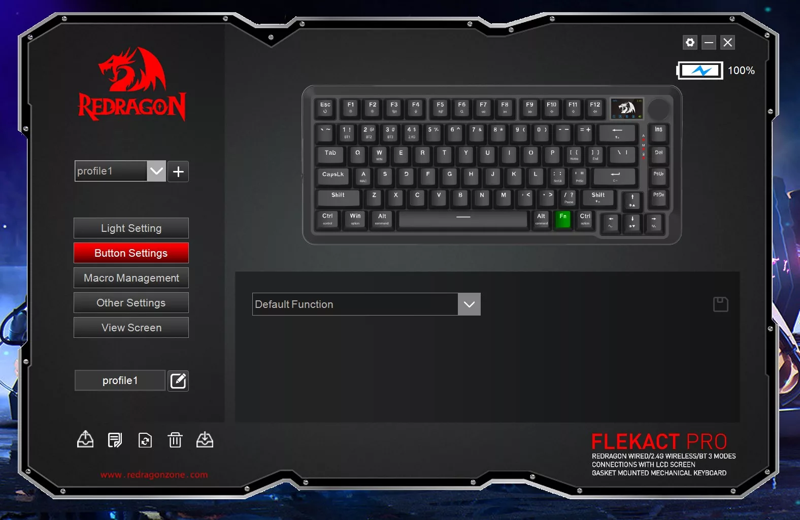 Klawiatura z ekranem, który wyświetla GIFy! Recenzja Redragon FLEKACT PRO