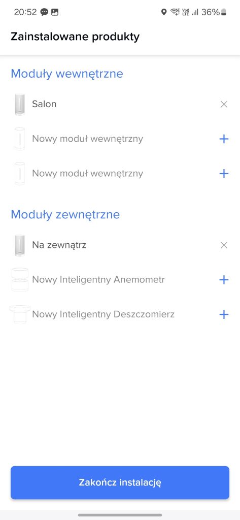 Stacja pogodowa Netatmo