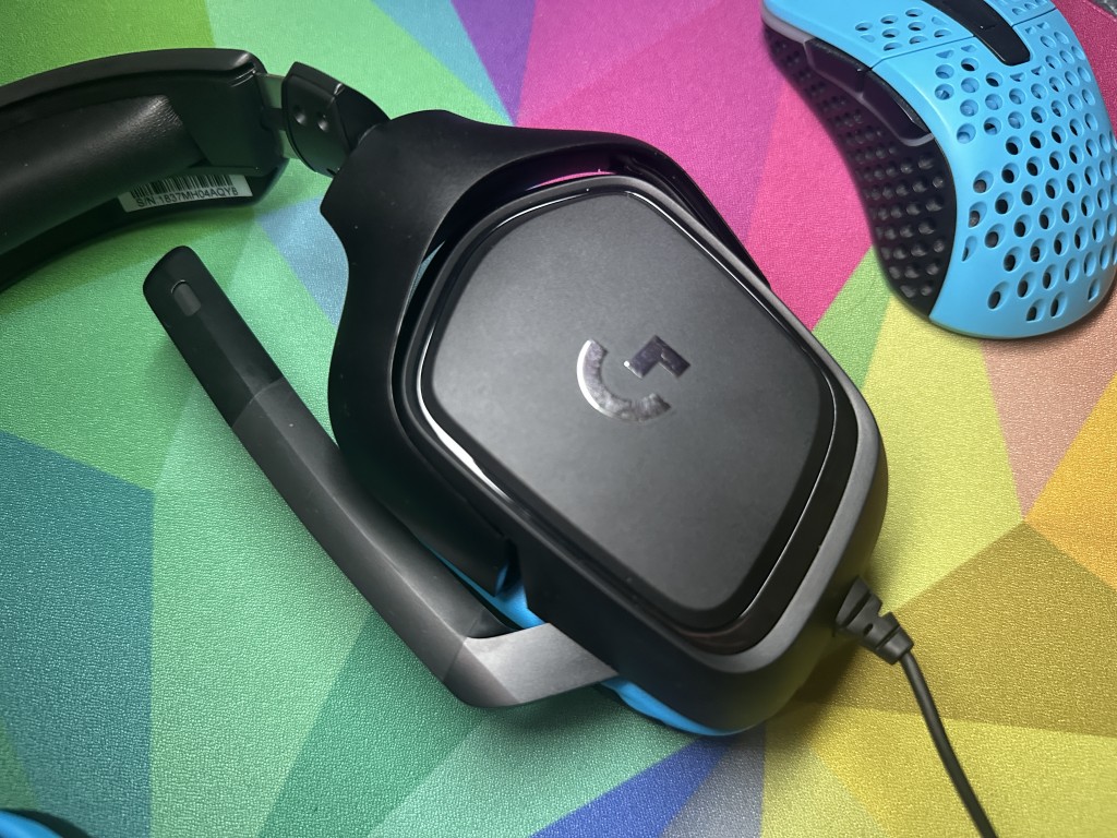Logitech G432 muszle