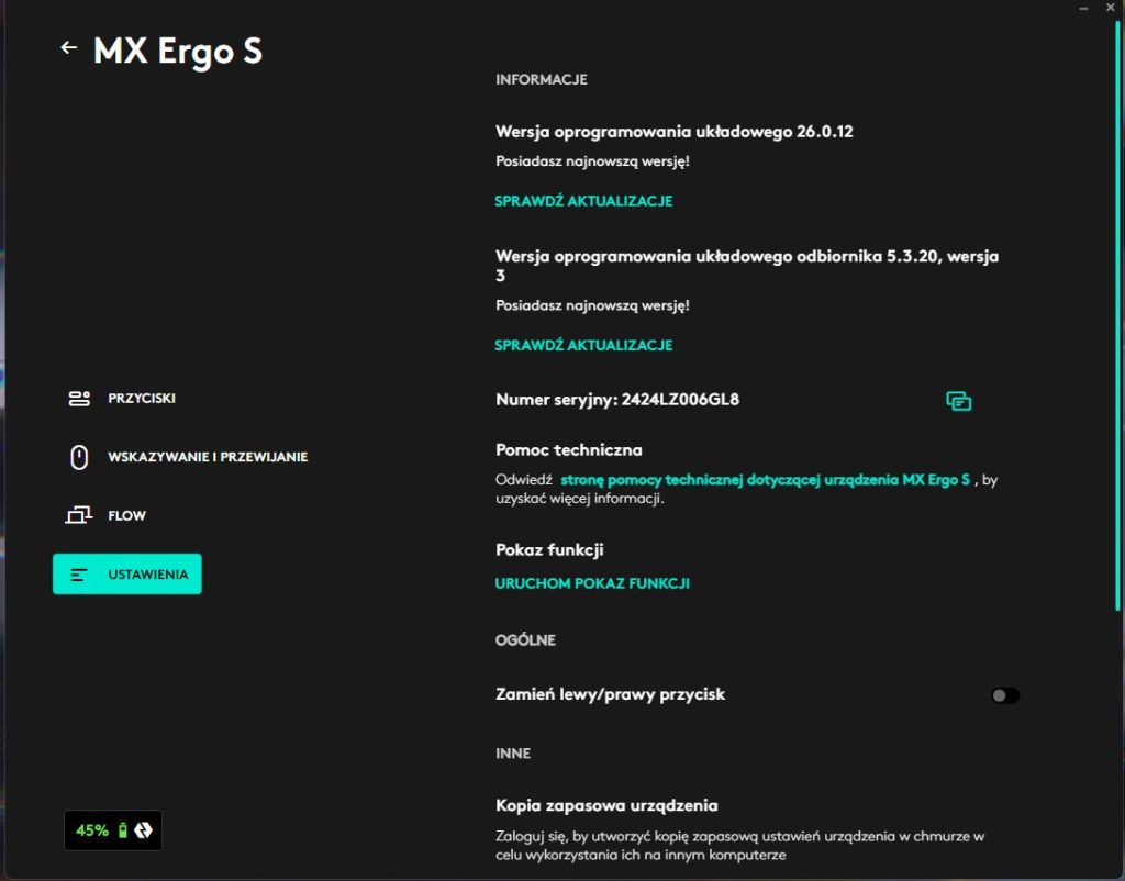Idealna mysz do biura pod pewnymi warunkami- Recenzja Logitech MX Ergo S