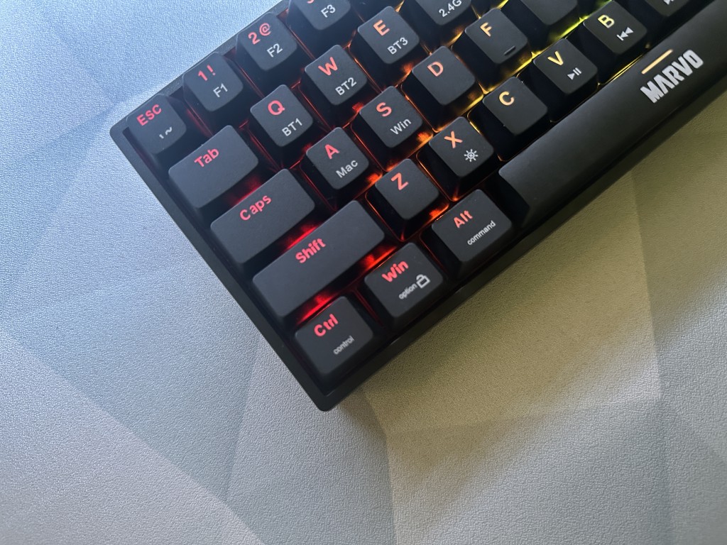 Recenzja Marvo Shogo 78W - nietypowa klawiatura mechaniczna dla graczy