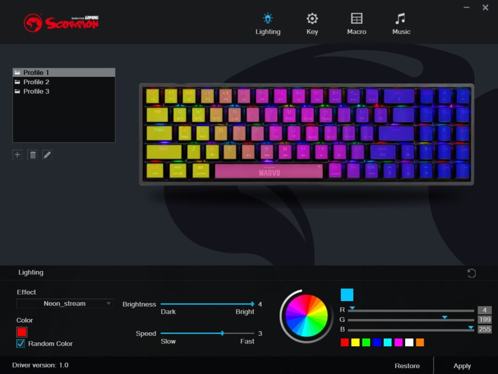 Recenzja Marvo Shogo 78W - nietypowa klawiatura mechaniczna dla graczy