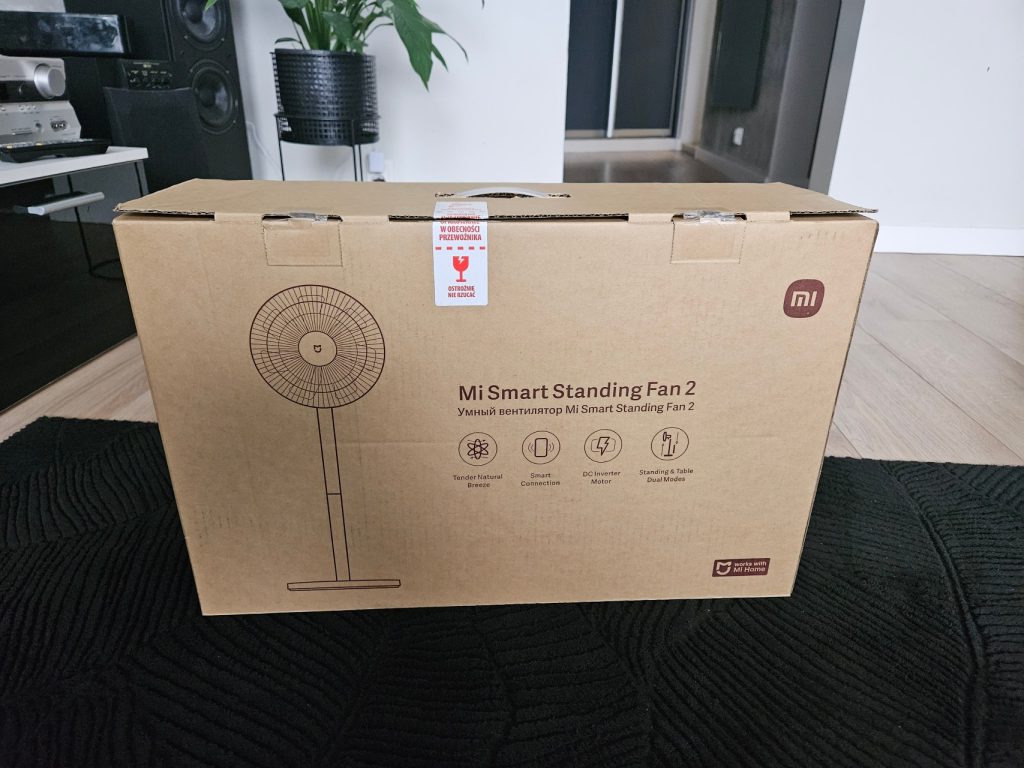 Xiaomi Smart Standing Fan 2 pudelko