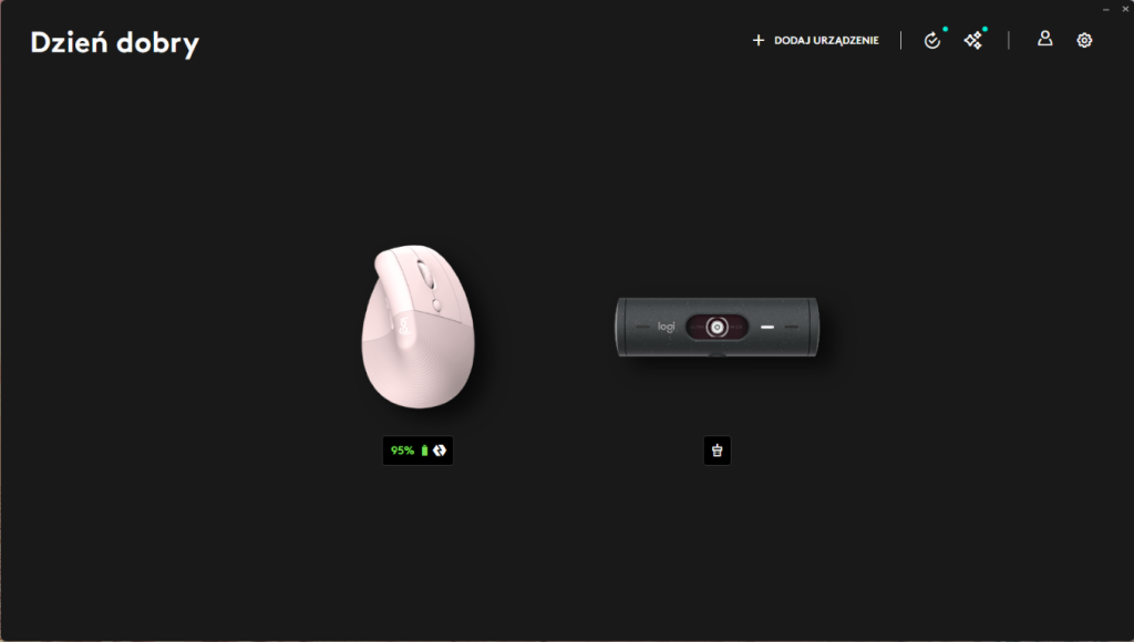 aplikacja logitech options +