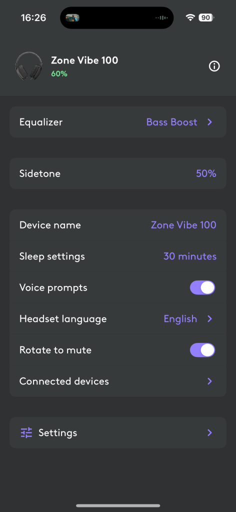 aplikacja Logi Tune
