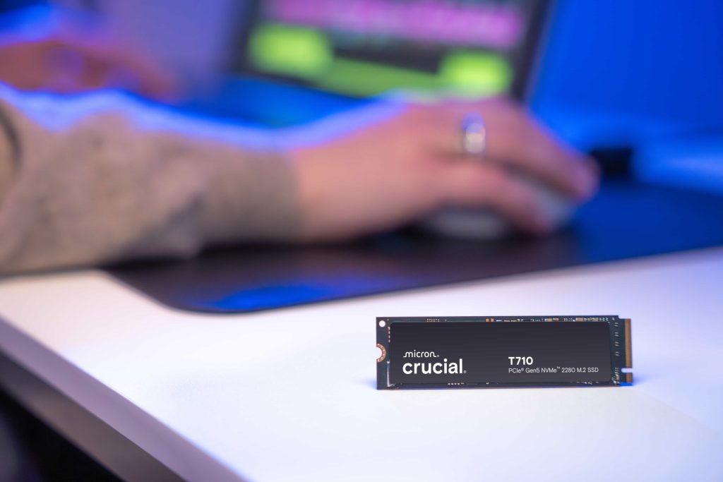 Crucial T710 to nowy król szybkości - nawet 14900 MB/s