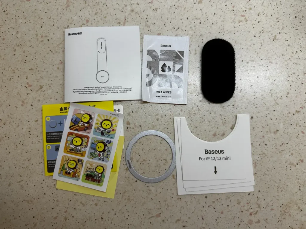 baseus c02 pro series zawartosc zestawu