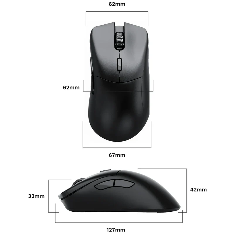 glorios model d2 pro wymiary