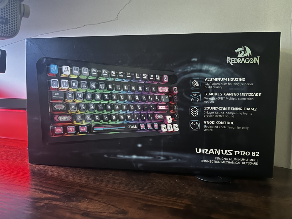 Redragon URANUS Pro 82 Custom opakowanie