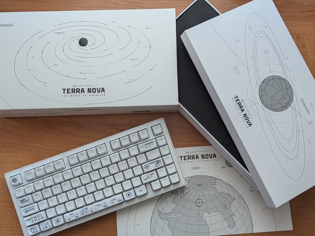 Dark Project Terra Nova: test klawiatury nie z tej Ziemi! - opakowanie. zlozone.net
