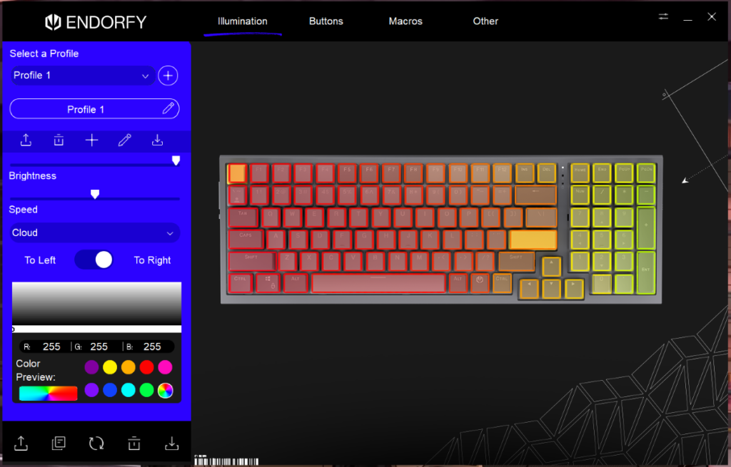 endorfy celeris 1800 1 zakladka Recenzja ENDORFY Celeris 1800 - najdroższa klawiatura polskiego producenta