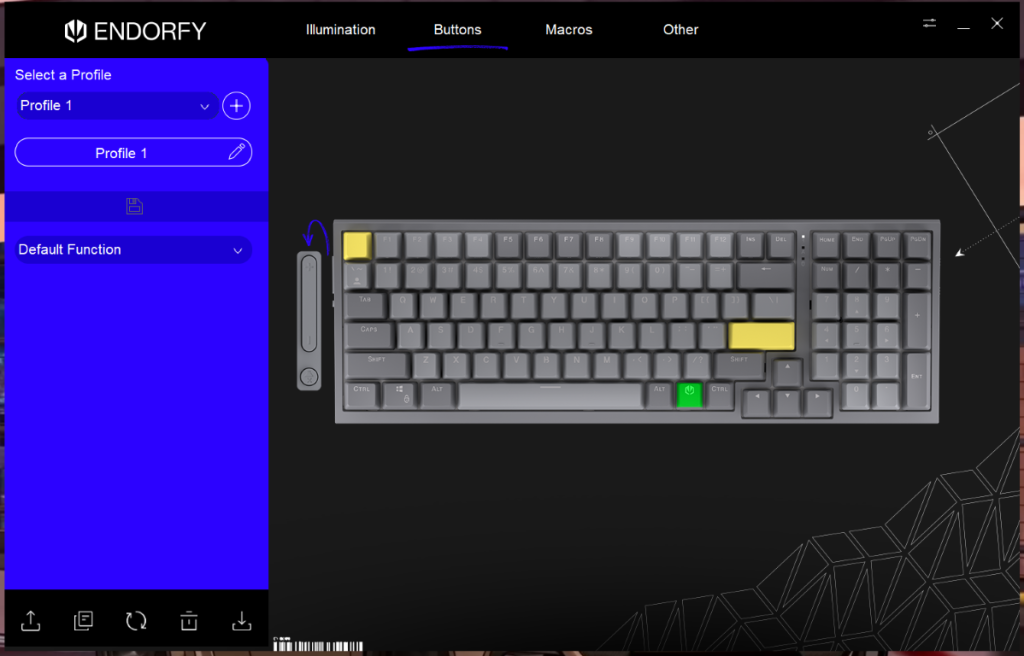 endorfy celeris 1800 2 zakladka Recenzja ENDORFY Celeris 1800 - najdroższa klawiatura polskiego producenta