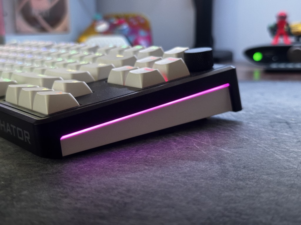 HATOR Skyfall 80 Pro Wireless podświetlenie boczne