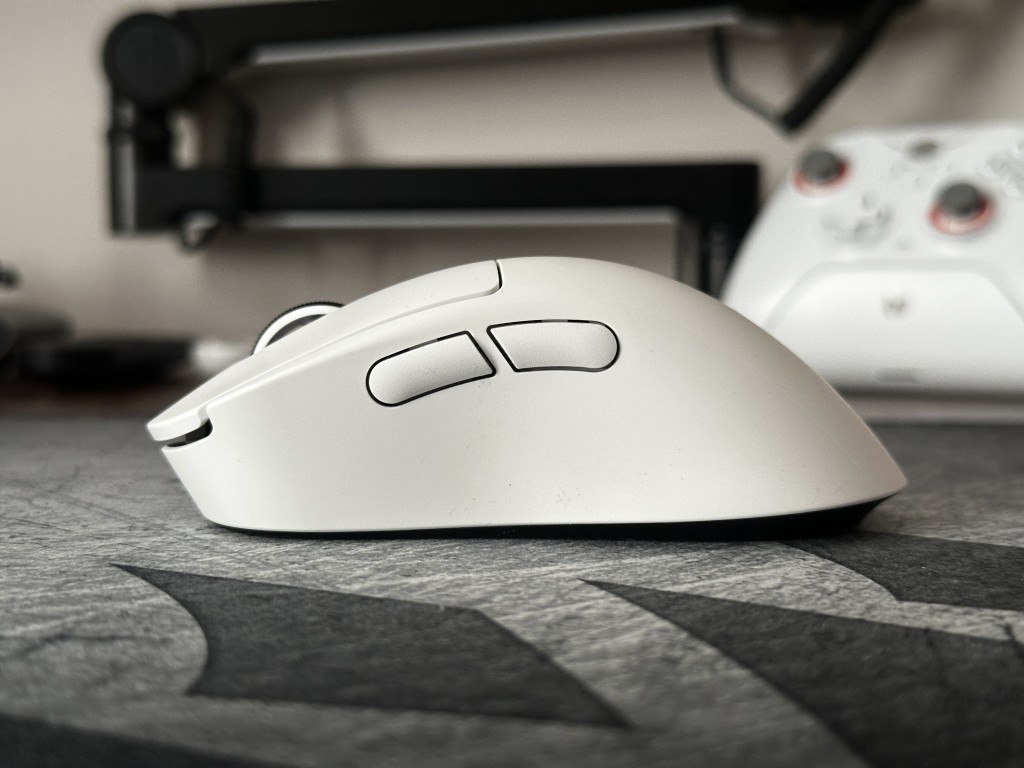 Logitech G Pro X Superlight 2 DEX przyciski boczne