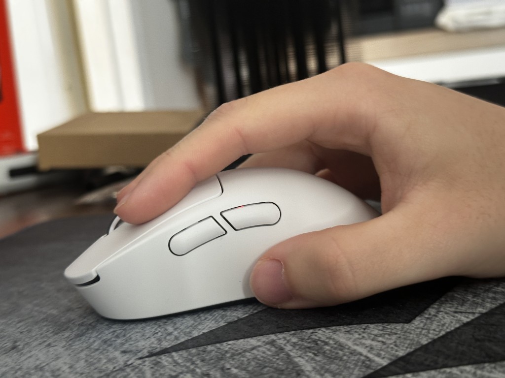 Logitech G Pro X Superlight 2 DEX chwyt fingertip