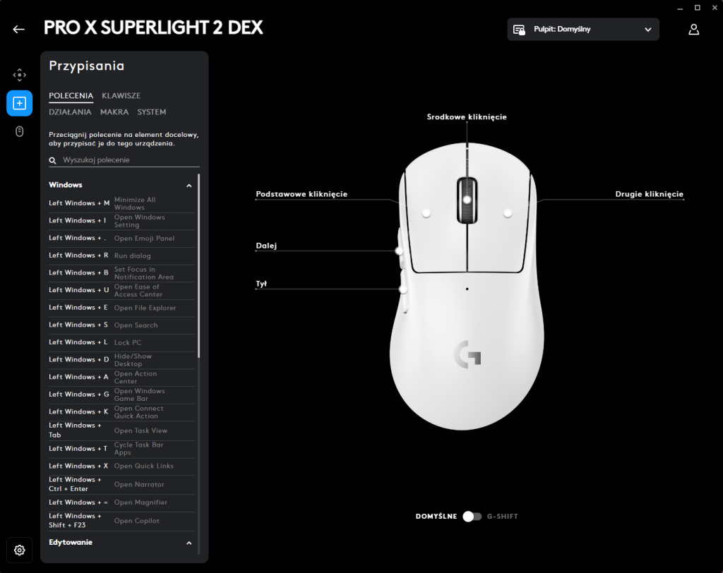 Logitech G Pro X Superlight 2 DEX soft