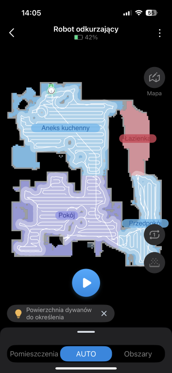 tp link tapo rv 30 max plus aplikacja 6 Odkurzacz na każdą kieszeń! Recenzja TP-Link Tapo RV30 Max Plus