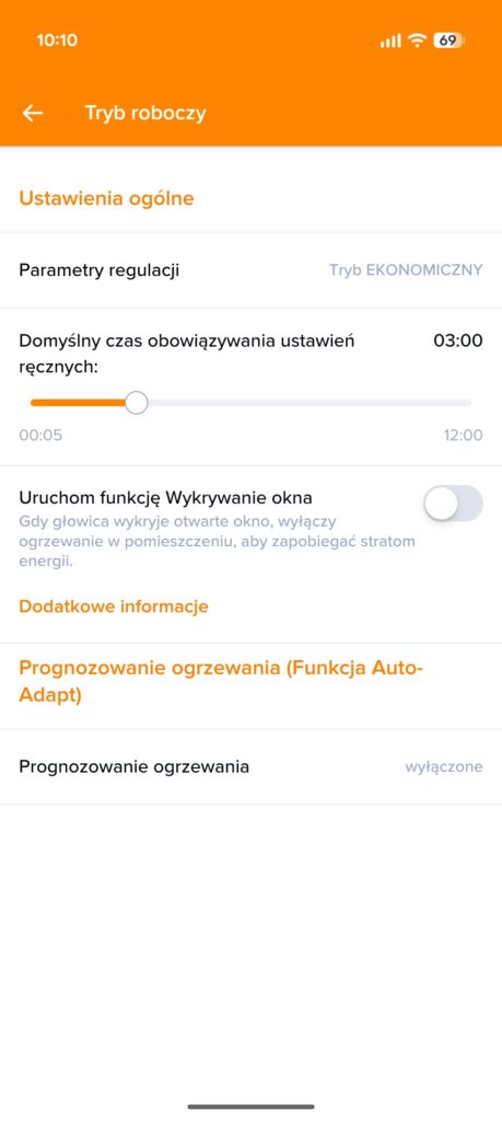Głowica Termostatyczna Netatmo apka