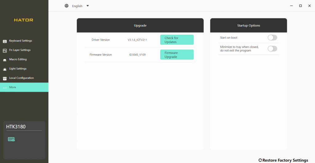 HATOR Skyfall 80 Pro Wireless soft
