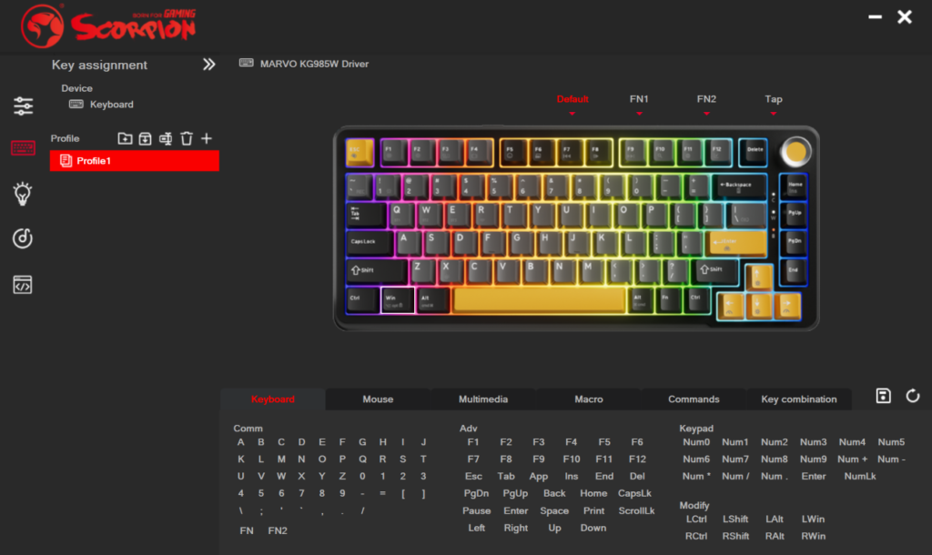 MARVO Titan 75 Wireless soft