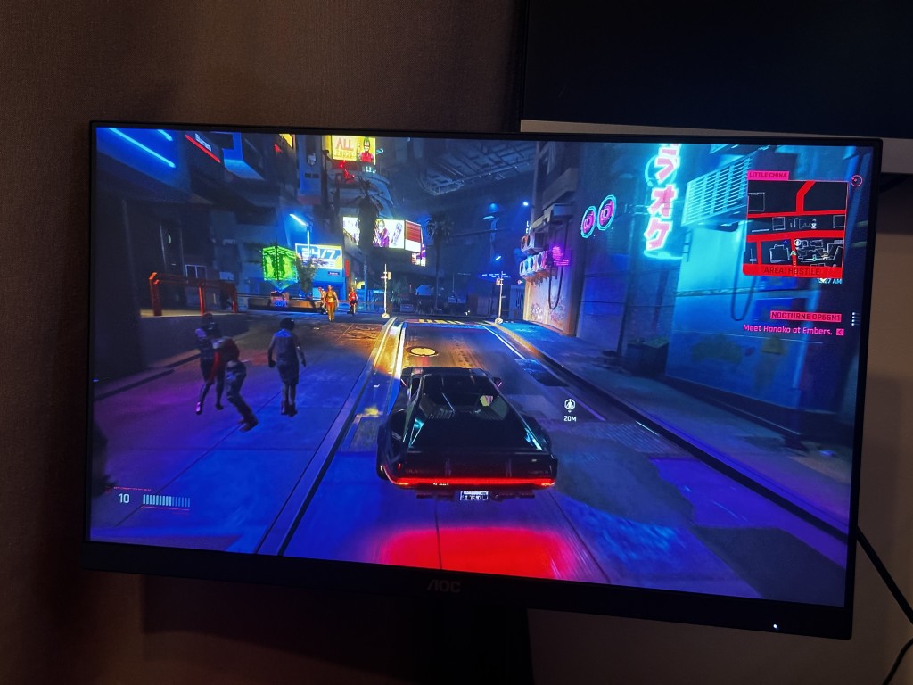 AOC 24G4X wrazaenia 2 Recenzja AOC 24G4X - 180 Hz za 400zł? To musiało się udać!
