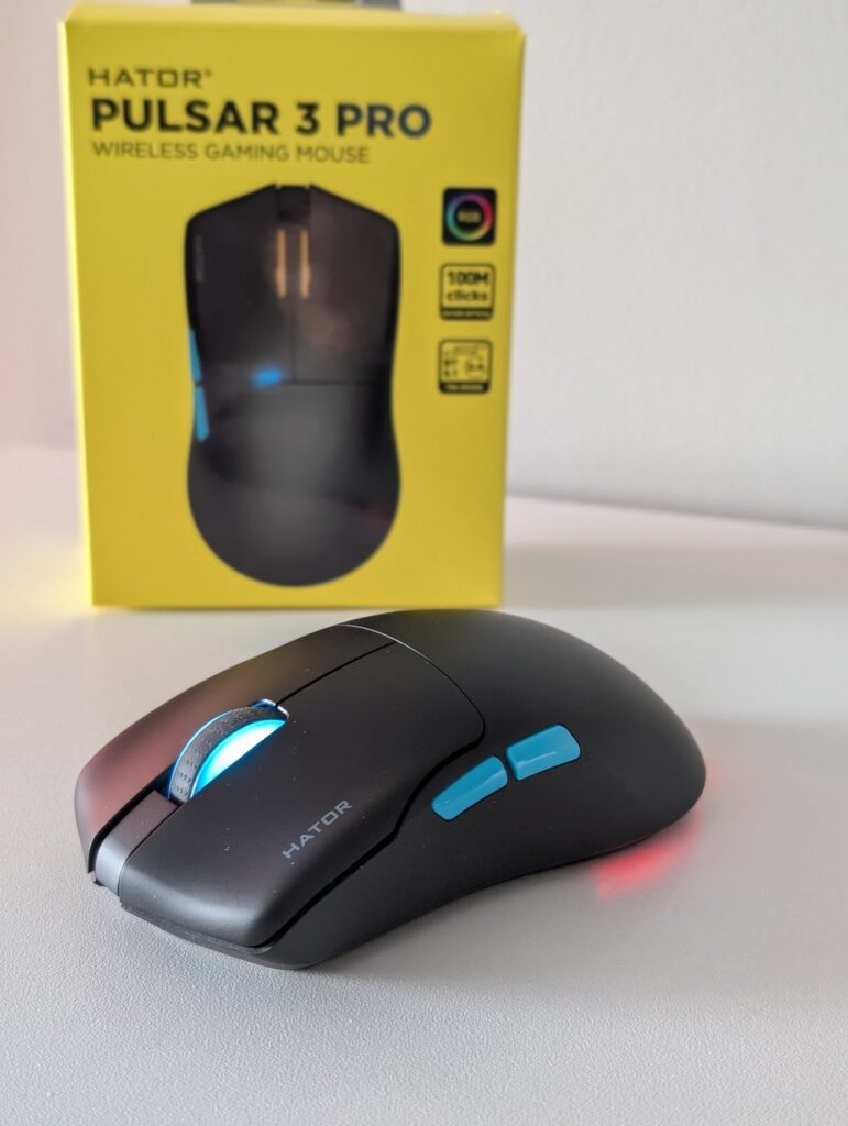 Bezprzewodowa mysz gamingowa Hator Pulsar