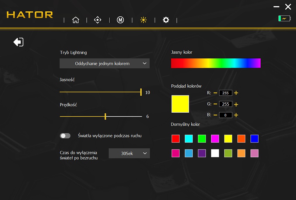 Hator Pulsar 3 Pro - Oprogramowanie