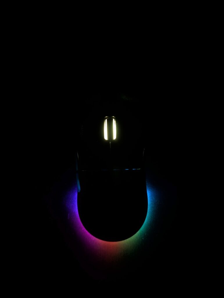 Mysz komputerowa z podświetleniem RGB rgb