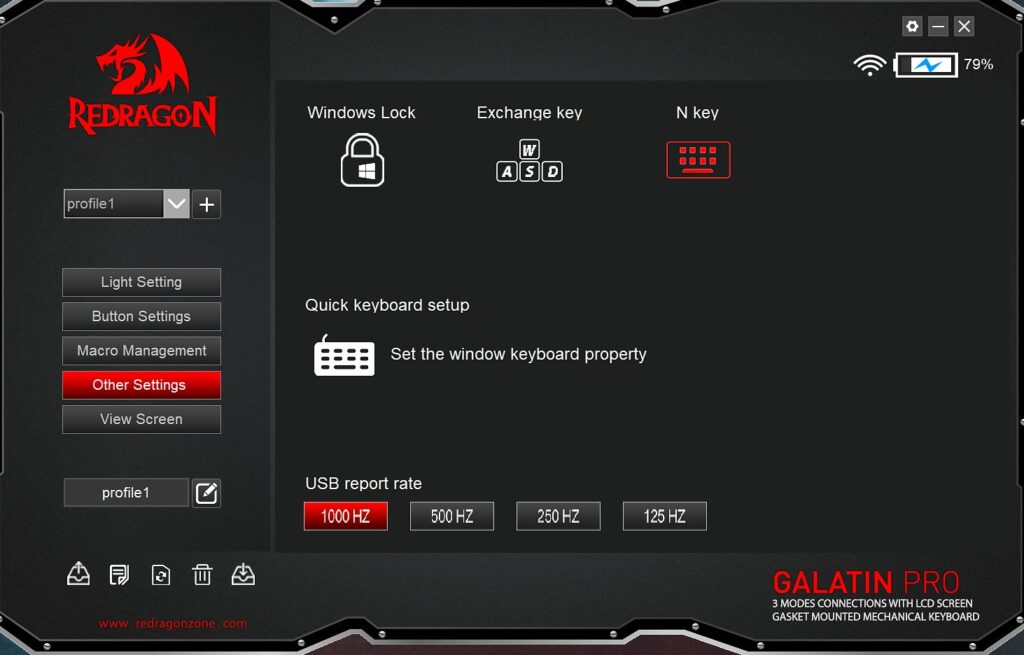 Recenzja Redragon K719PK Galantin PRO apka 3 Recenzja Redragon K719PK Galantin PRO - Klawiatura, która nie ma kompleksów wobec droższych modeli