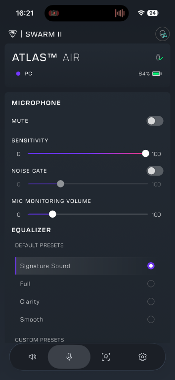 Turtle Beach Atlas Air aplikacja