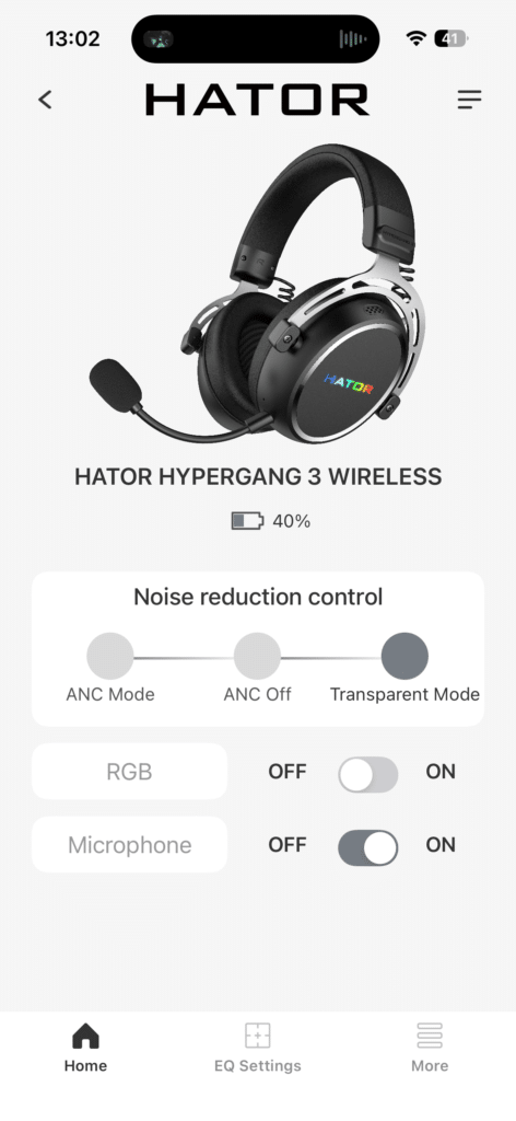 HATOR HYPERGANG 3 Wireless aplikacja