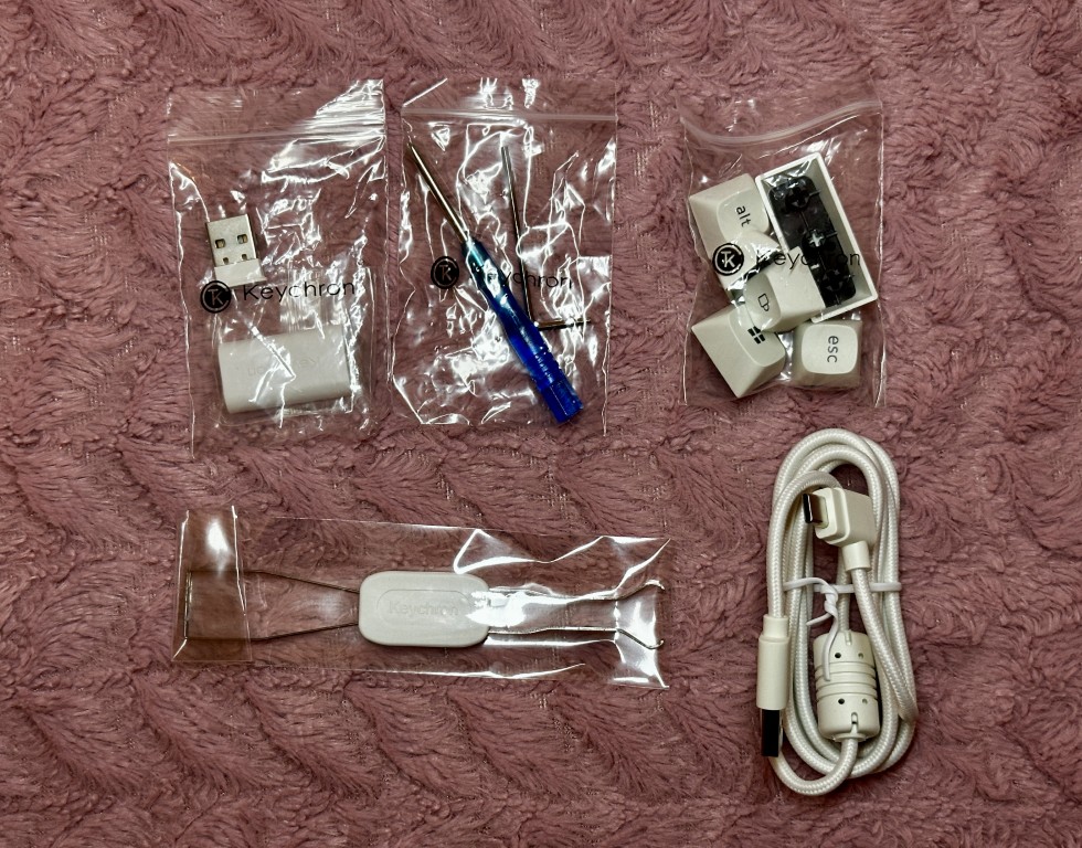 Keychron K2H-Q1 akcesoria