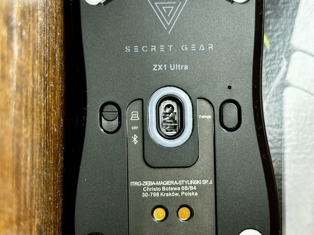 Secret Gear ZX1 Ultra Wireless sensor