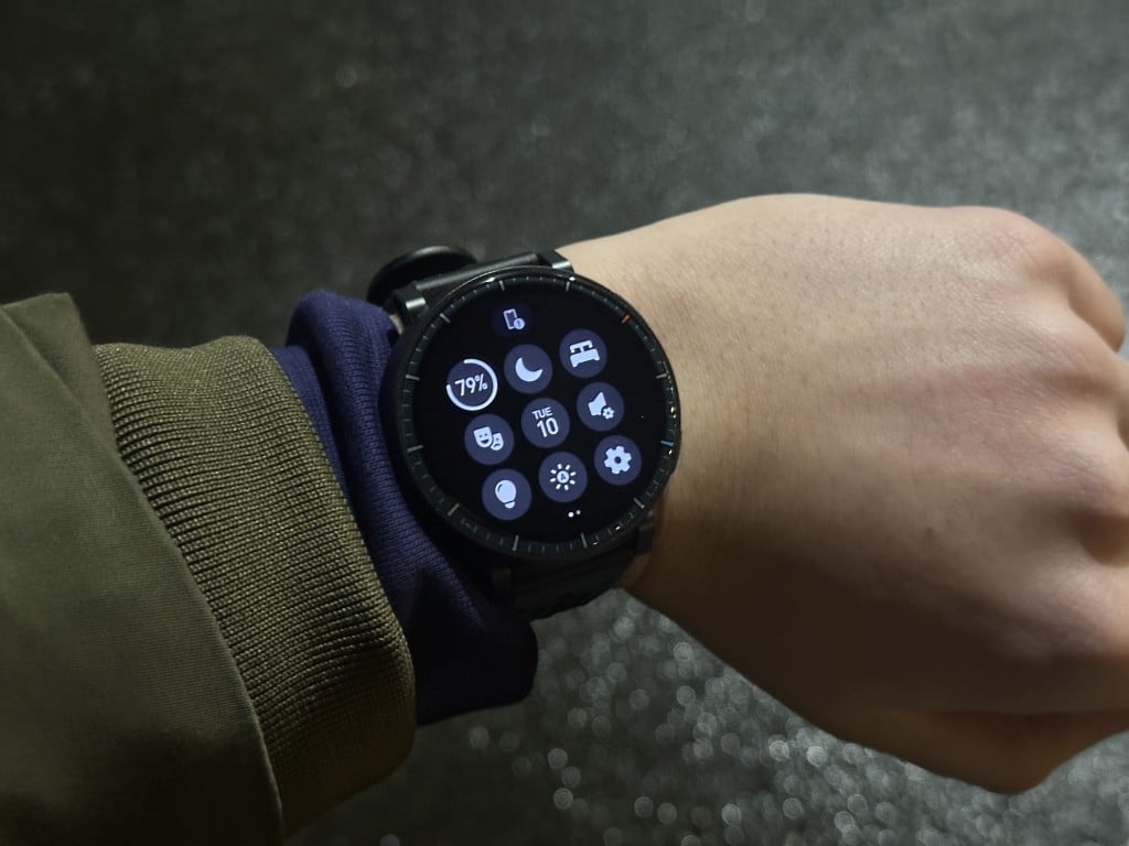 Amazfit Active Max menu