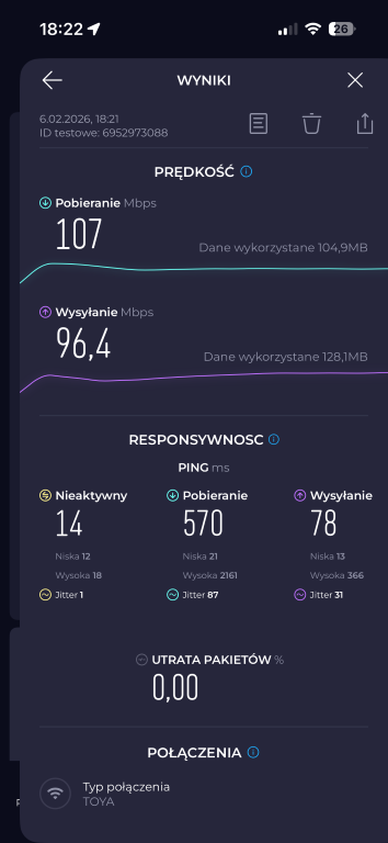 Mercusys MR47BE predkosci