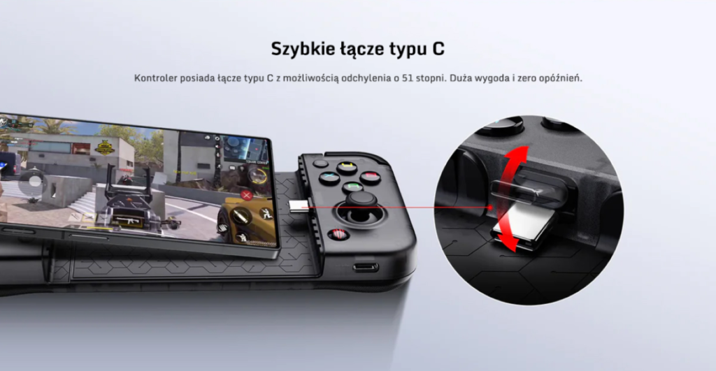 redmagic shadow blade zlacze usb c Recenzja Redmagic Shadow Blade - kiedy mobilne granie staje się priorytetem