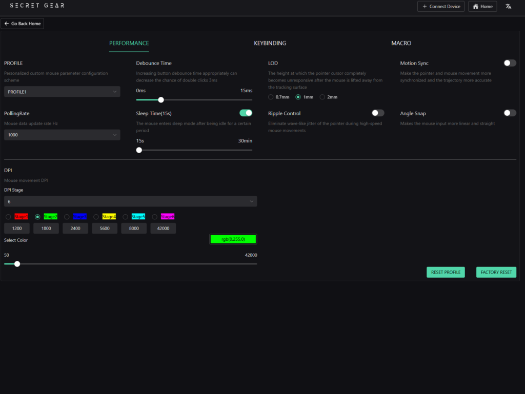 Secret Gear ZX2 soft