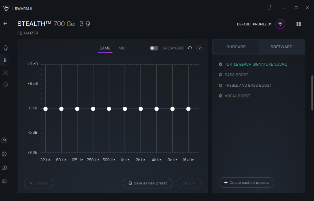 Turtle Beach Stealth 700 soft
