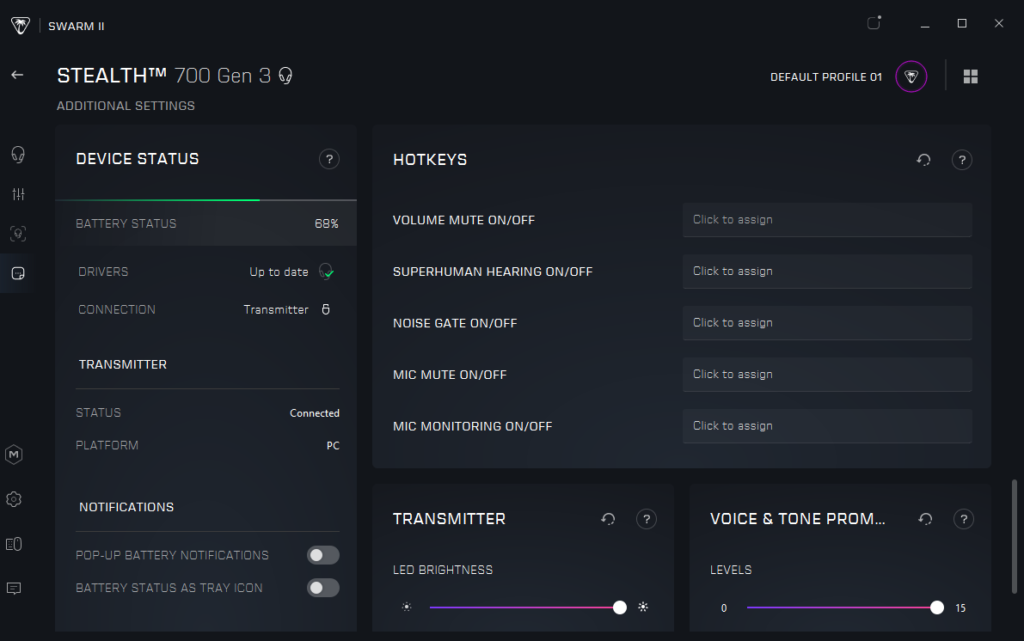 Turtle Beach Stealth 700 soft