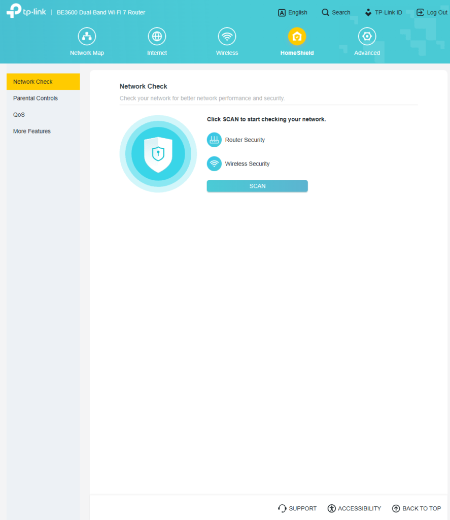 TP-Link Archer BE3600 ustawienia