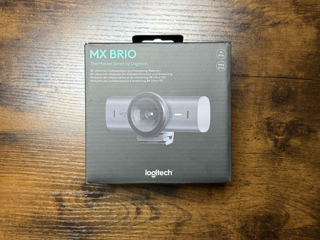 Logitech MX Brio pudełko
