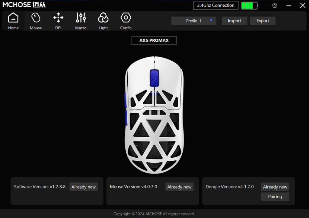 Mchose AX5 Pro Max soft