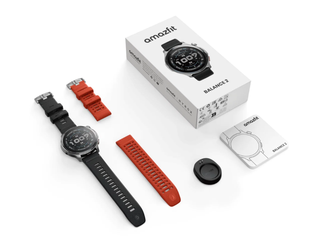Amazfit Balance 2 zawartość zestawu
