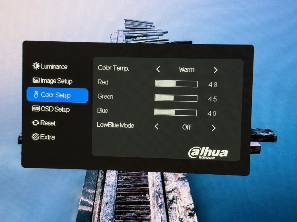 Dahua DHI-LM27-B221S osd