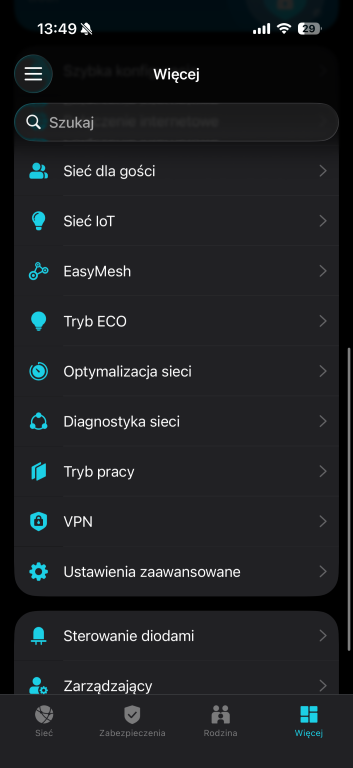 tp link be805 13 Test TP-Link BE805 - flagowy router i flagowe rozwiązania?