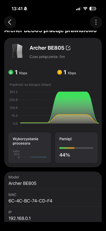 tp link be805 6 Test TP-Link BE805 - flagowy router i flagowe rozwiązania?